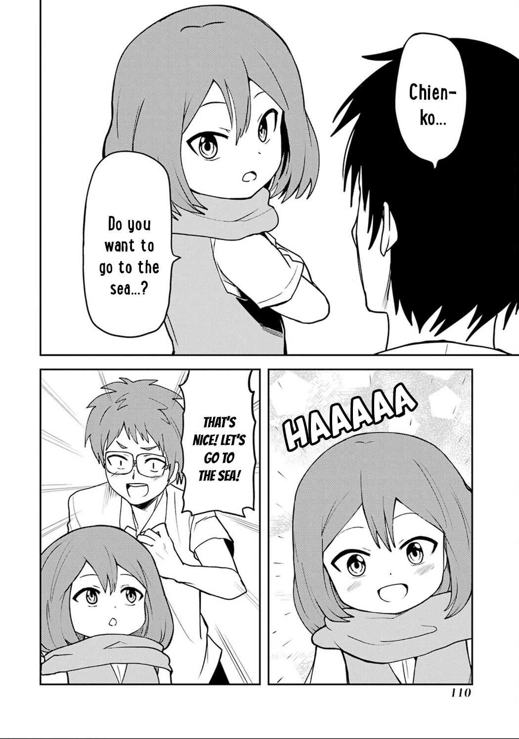 Turns Out My Dick Was a Cute Girl Chapter 23 page 4 - Chapter 23: My Dick and the Sea 1