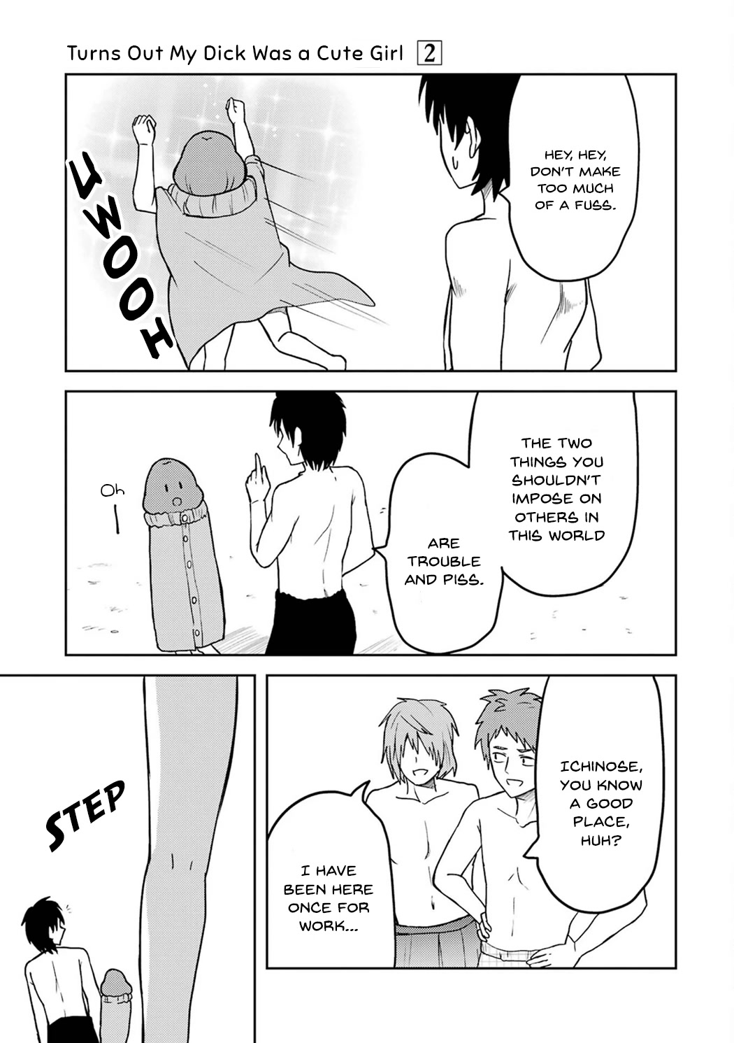 Turns Out My Dick Was a Cute Girl Chapter 23 page 9 - Chapter 23: My Dick and the Sea 1