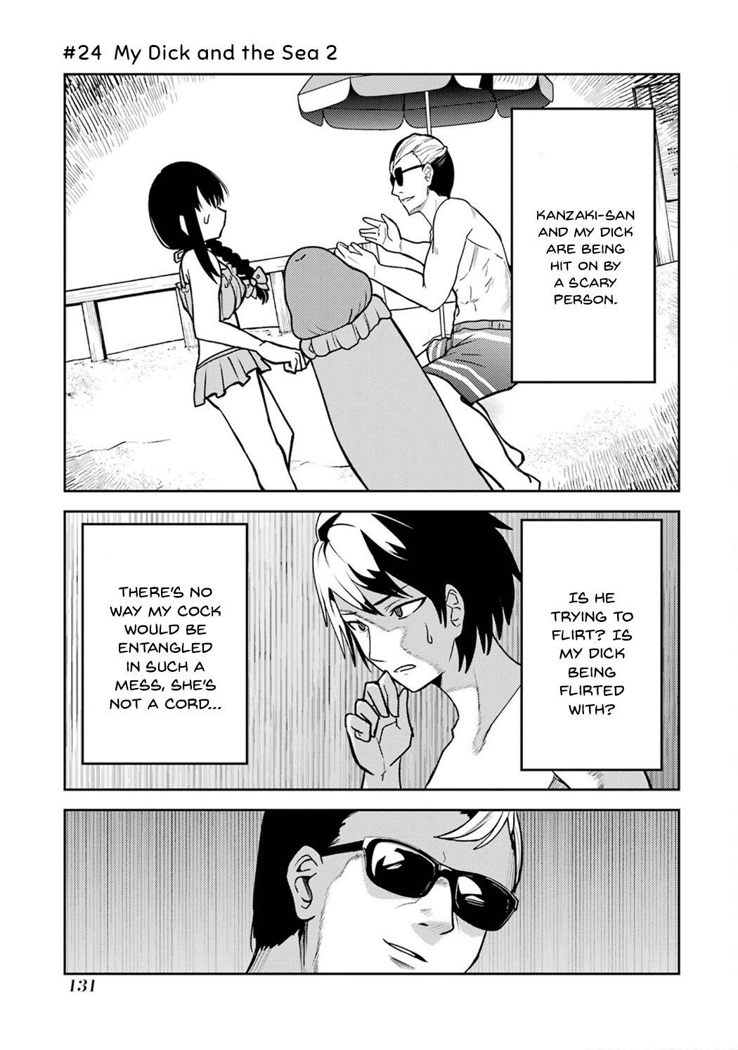 Turns Out My Dick Was a Cute Girl Chapter 24 page 1 - Chapter 24: My Dick and the Sea 2