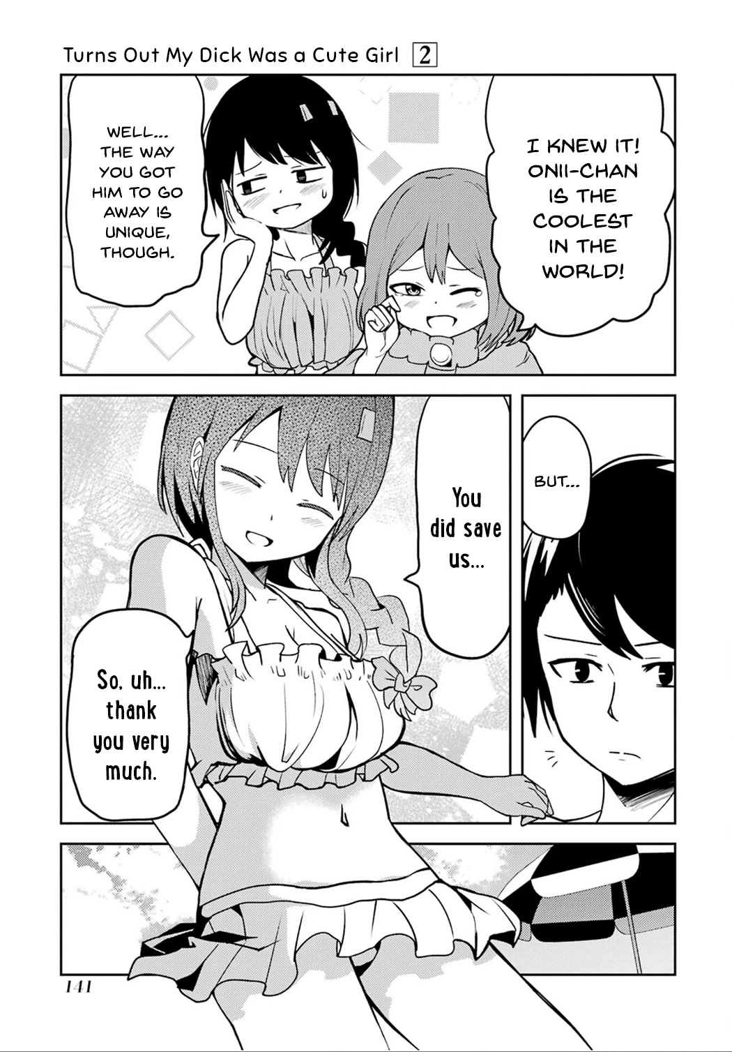 Turns Out My Dick Was a Cute Girl Chapter 24 page 11 - Chapter 24: My Dick and the Sea 2