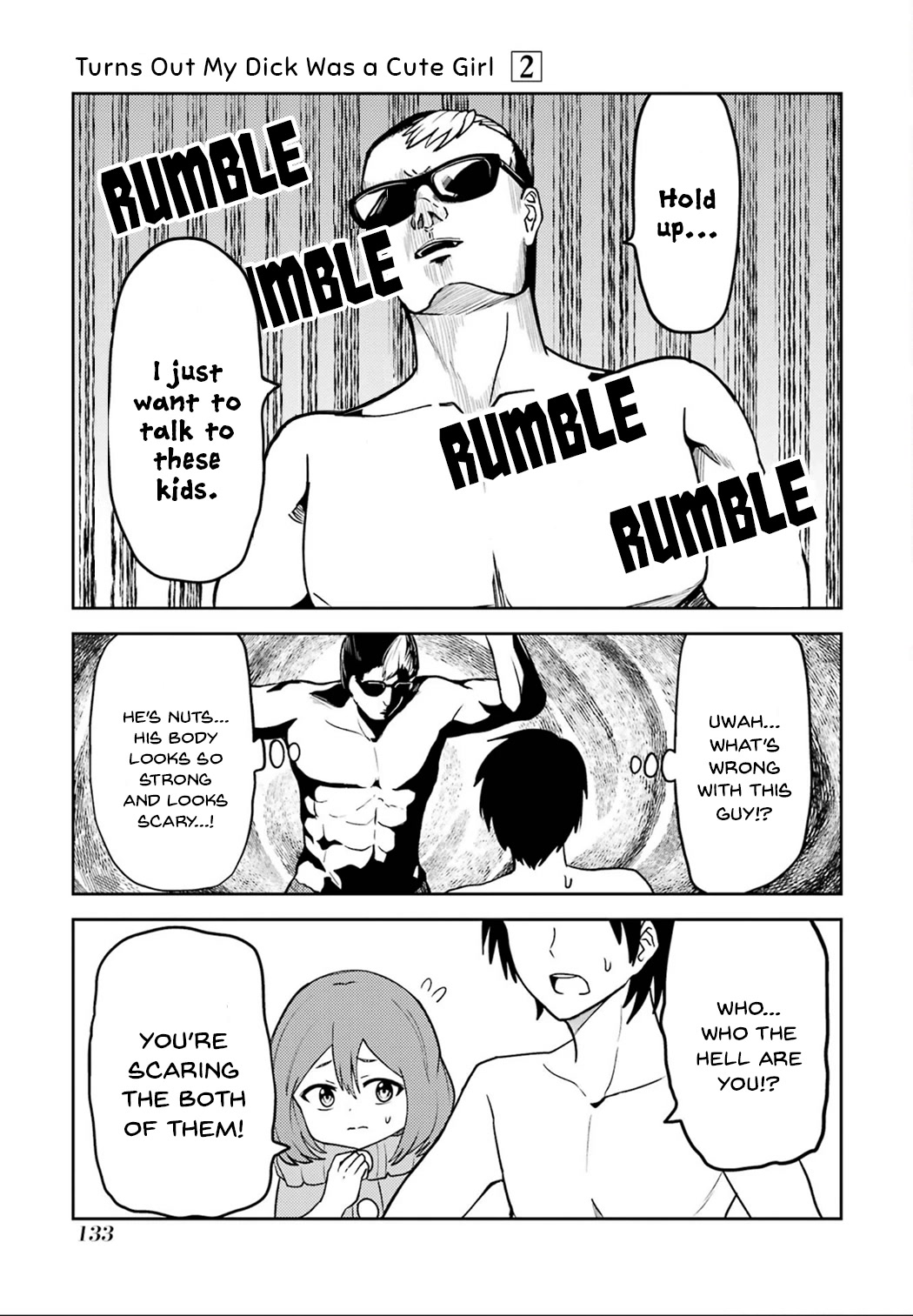 Turns Out My Dick Was a Cute Girl Chapter 24 page 3 - Chapter 24: My Dick and the Sea 2