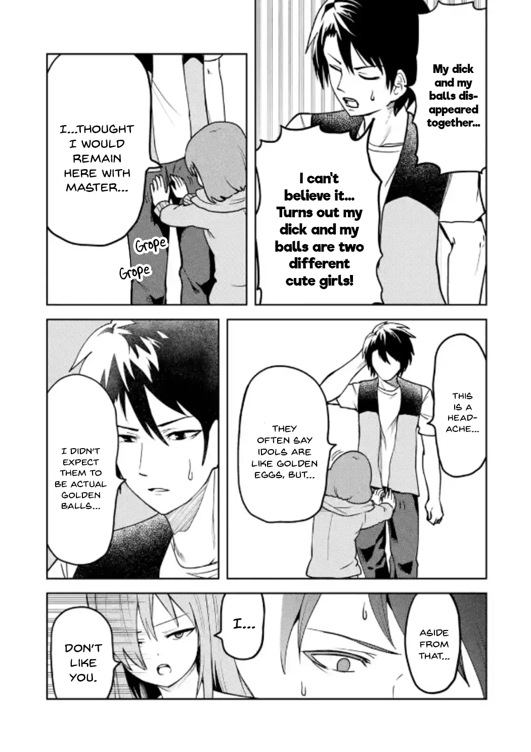 Turns Out My Dick Was a Cute Girl Chapter 25 page 11 - Chapter 25: My Dick Is Listening