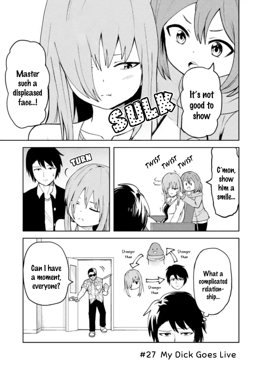 Turns Out My Dick Was a Cute Girl Chapter 27 page 1 - Chapter 27: My Dick Goes Live