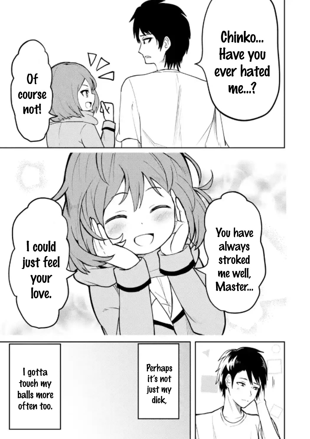 Turns Out My Dick Was a Cute Girl Chapter 28 page 17 - Chapter 28: My Dick Makes Peace