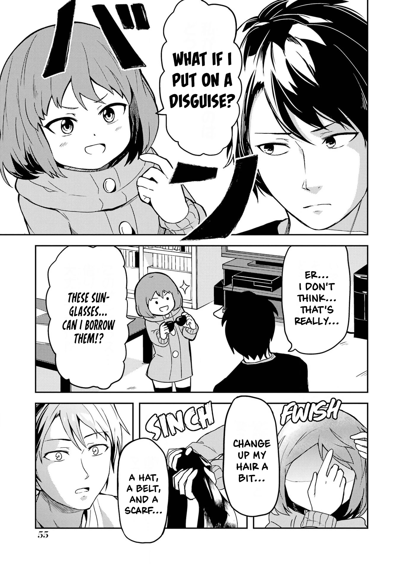 Turns Out My Dick Was a Cute Girl Chapter 4 page 5 - Chapter 4: My Dick Gets a Disguise