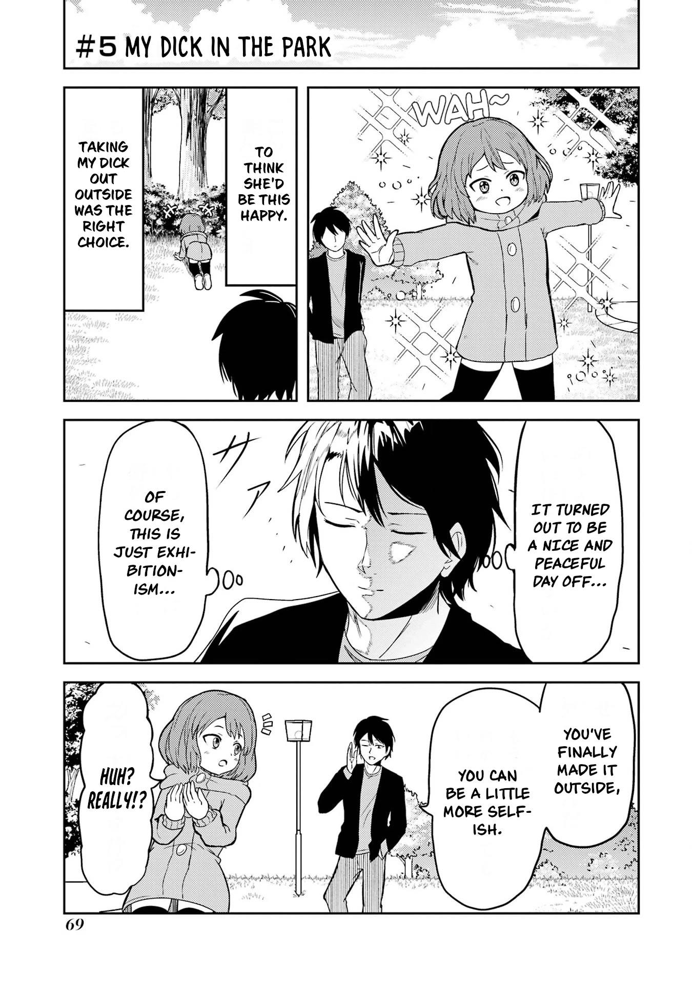 Turns Out My Dick Was a Cute Girl Chapter 5 page 1 - Chapter 5: My Dick in the Park.