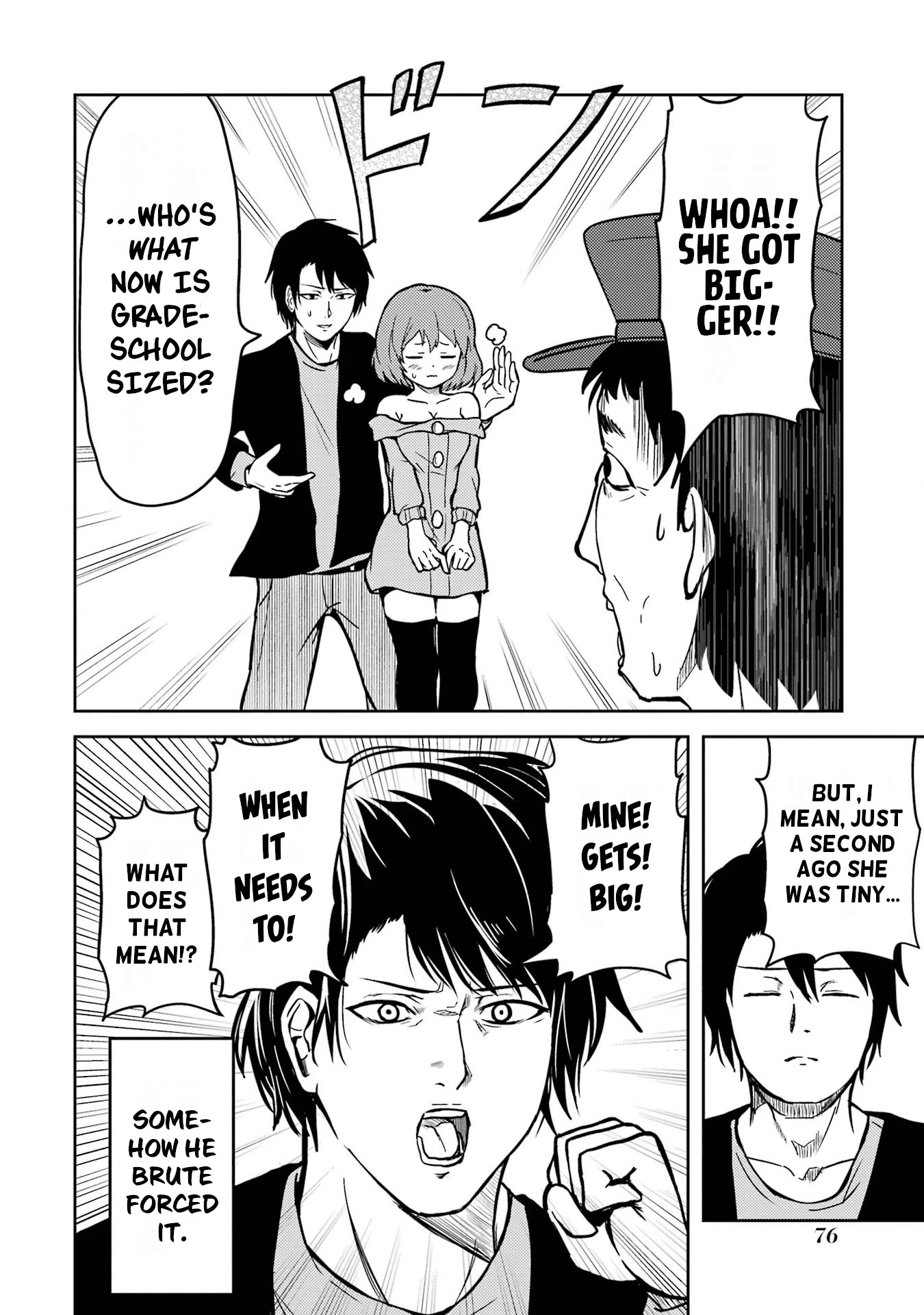 Turns Out My Dick Was a Cute Girl Chapter 5 page 8 - Chapter 5: My Dick in the Park.