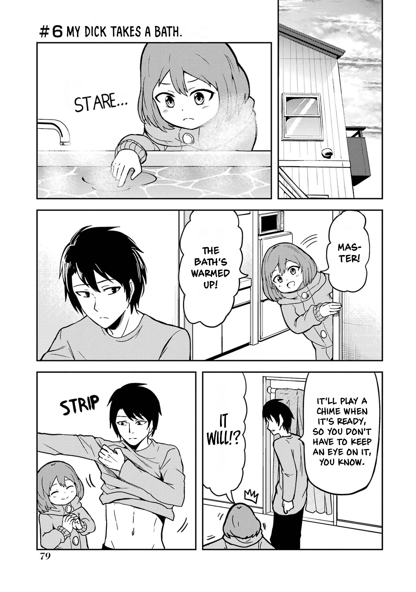 Turns Out My Dick Was a Cute Girl Chapter 6 page 1 - Chapter 6: My Dick Takes a Bath.