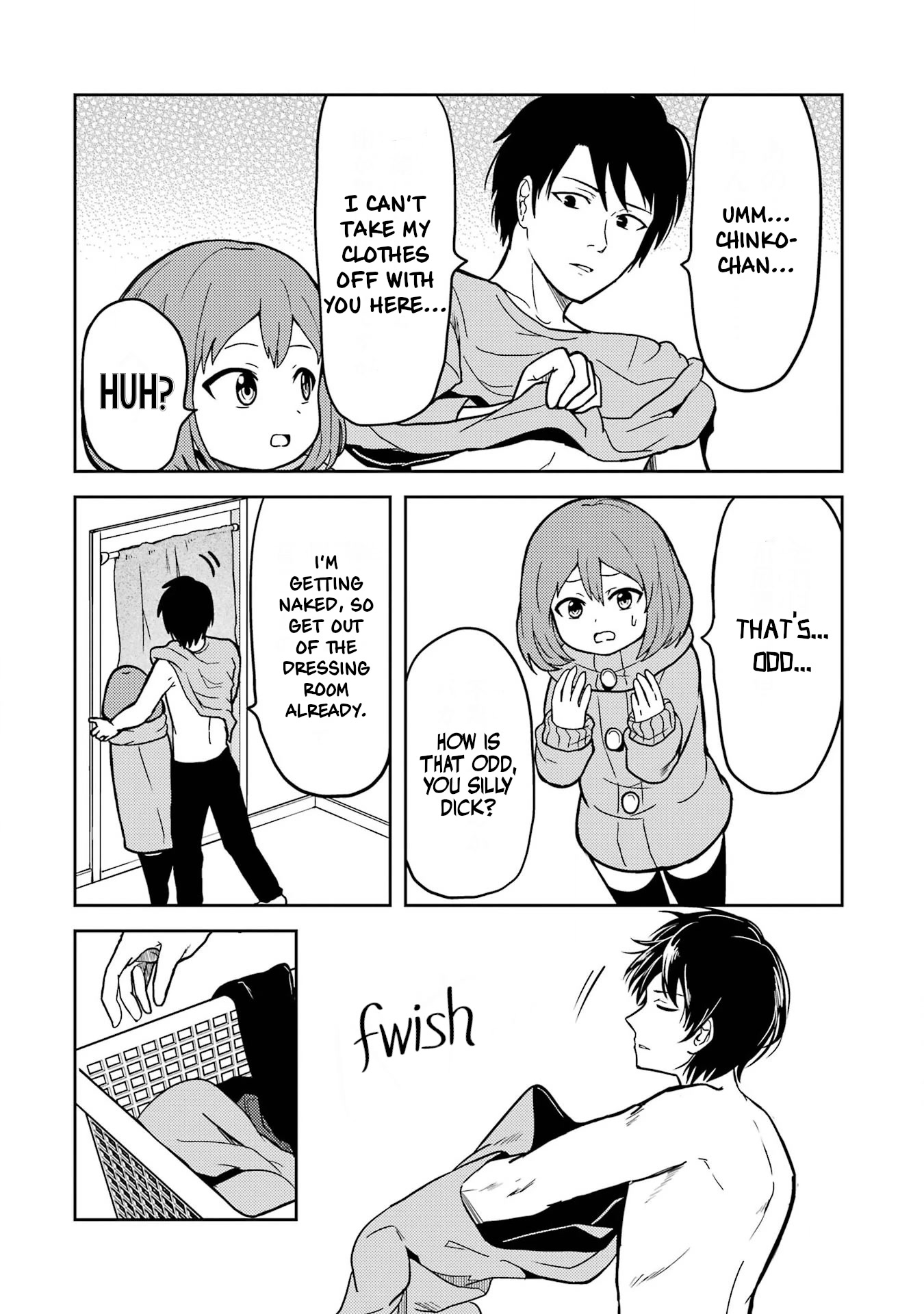 Turns Out My Dick Was a Cute Girl Chapter 6 page 2 - Chapter 6: My Dick Takes a Bath.