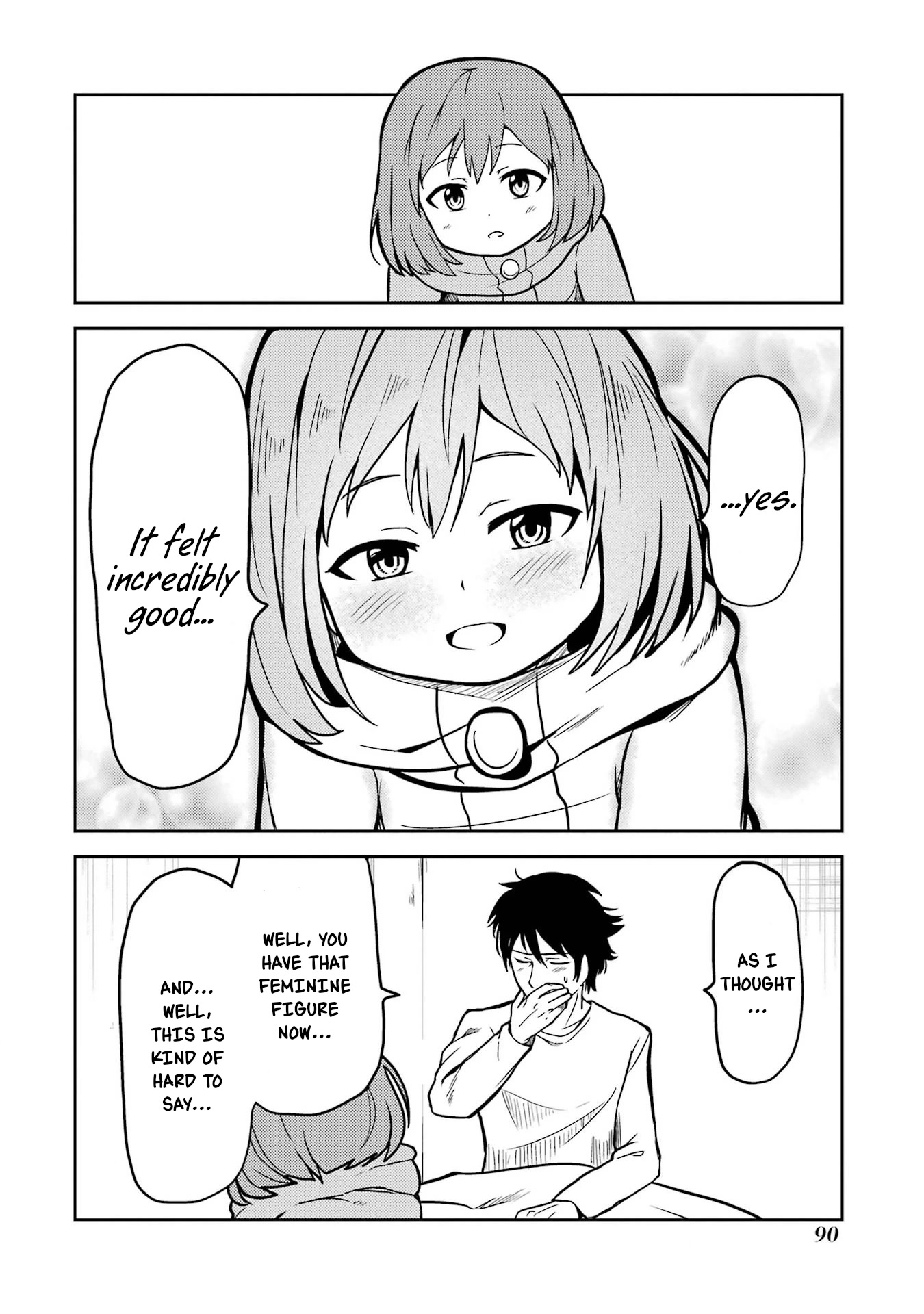 Turns Out My Dick Was a Cute Girl Chapter 7 page 2 - Chapter 7: My Dick Sleeps on a Futon