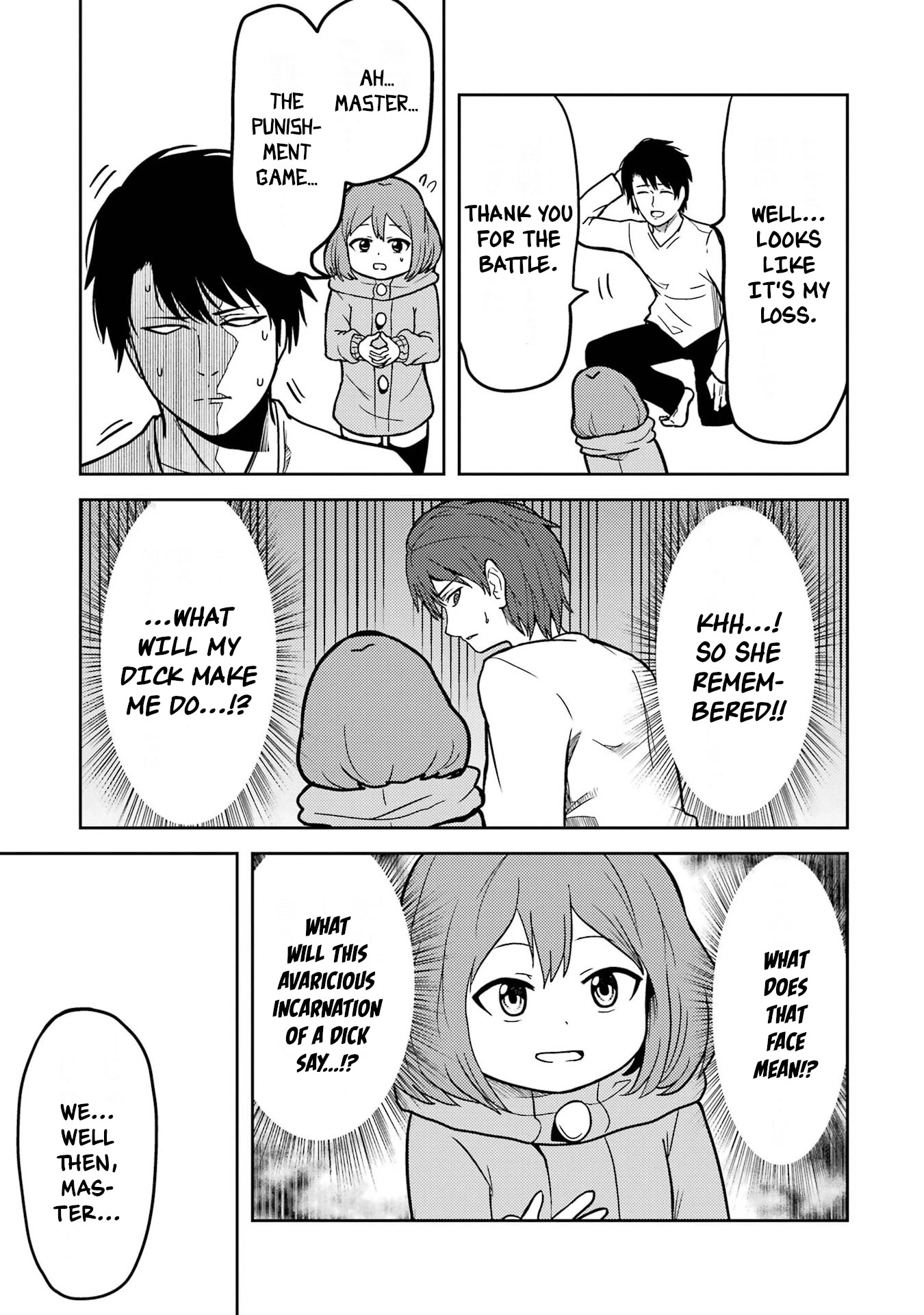 Turns Out My Dick Was a Cute Girl Chapter 8 page 11 - Chapter 8: My Dick Plays Games.