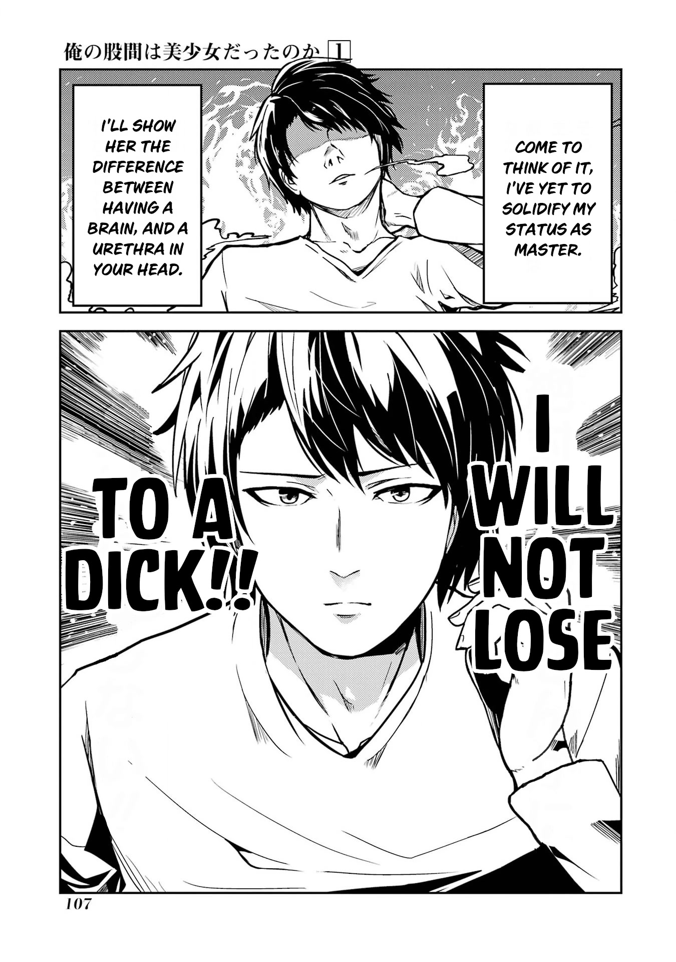 Turns Out My Dick Was a Cute Girl Chapter 8 page 9 - Chapter 8: My Dick Plays Games.