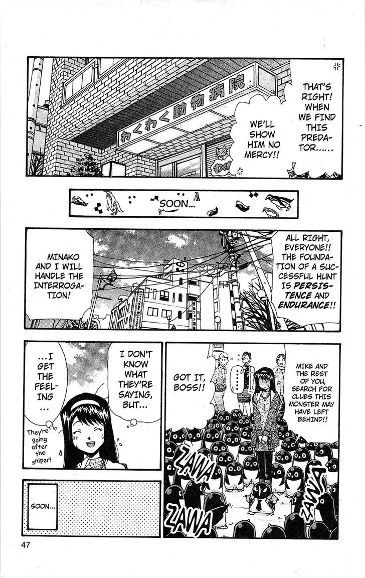 Tuxedo Gin Chapter 11.3 page 5 - Vol.11 Chapter 3 : Penguin Hunting Season!?