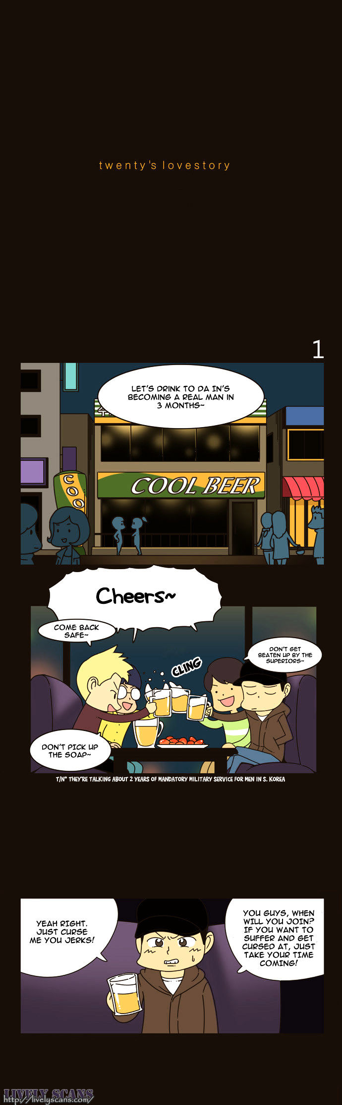 Twenty's Lovestory Chapter 1 page 2 - Chapter 1