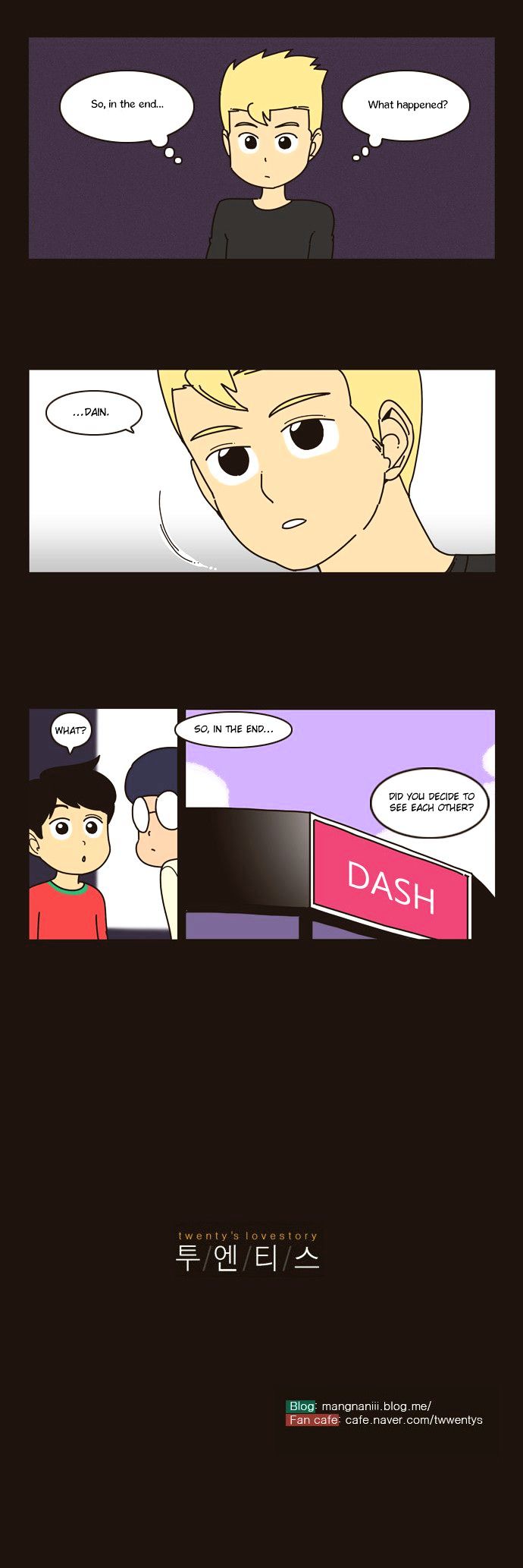 Twenty's Lovestory Chapter 16 page 17 - Chapter 16