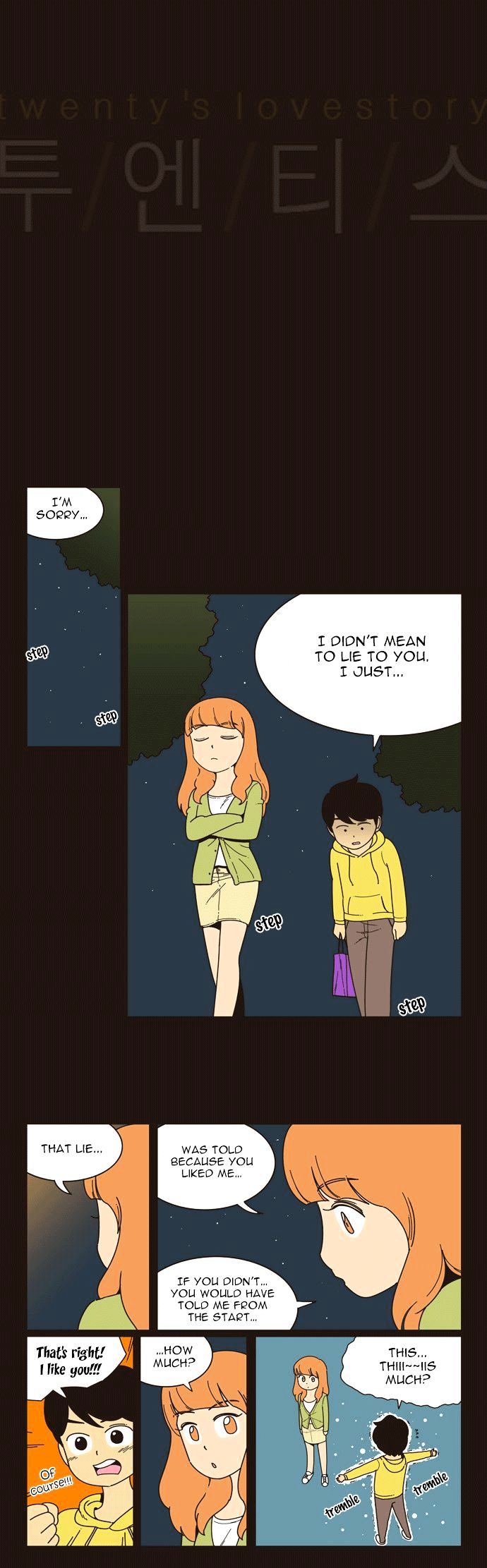 Twenty's Lovestory Chapter 22 page 9 - Chapter 22