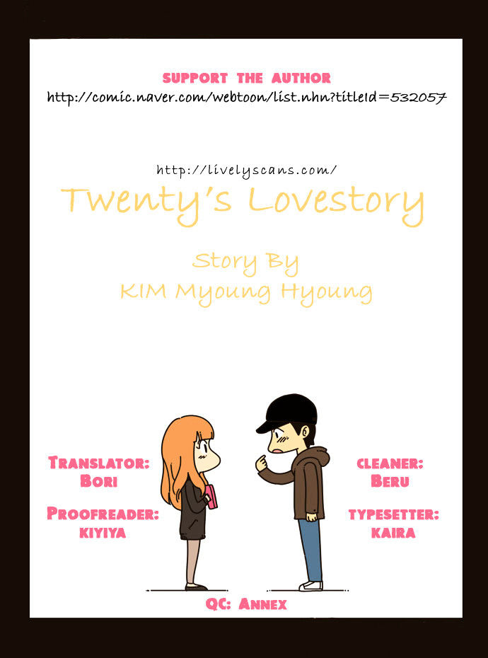 Twenty's Lovestory Chapter 3 page 1 - Chapter 3