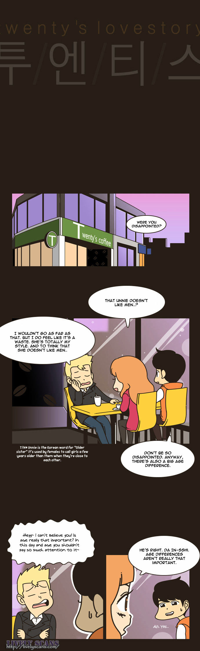 Twenty's Lovestory Chapter 3 page 19 - Chapter 3