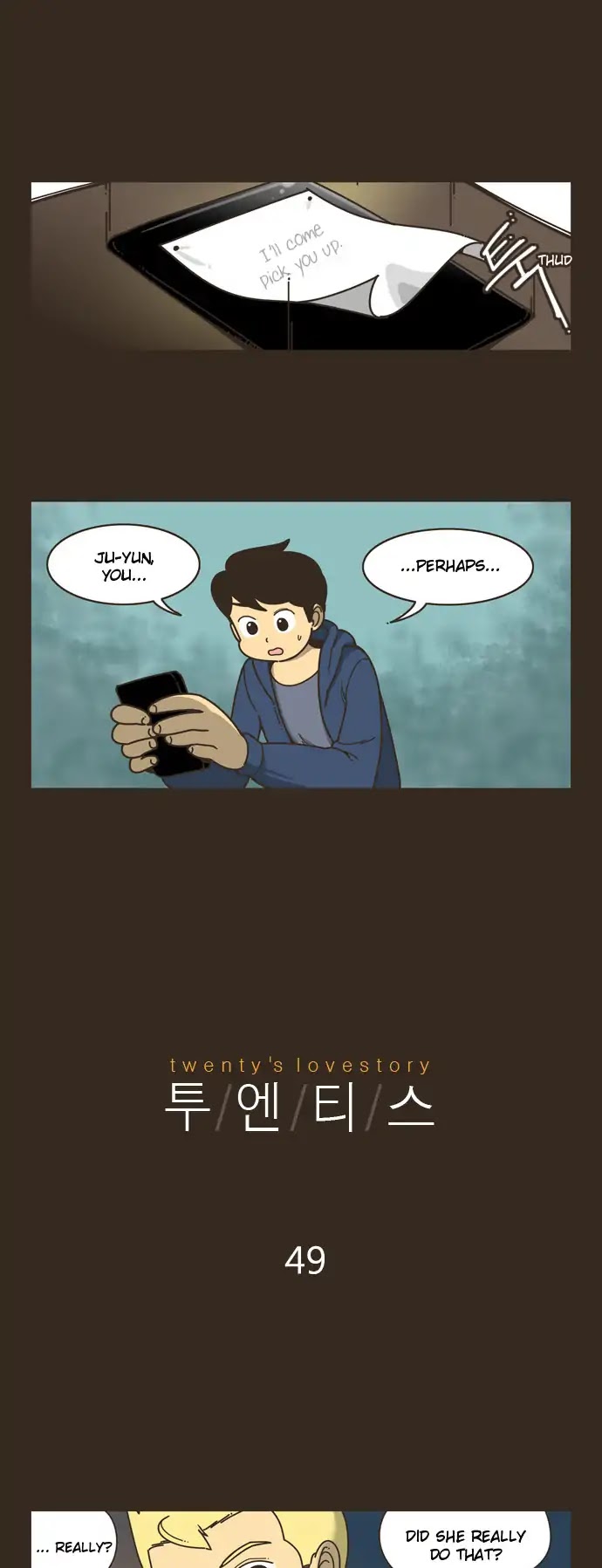 Twenty's Lovestory Chapter 49 page 3 - Chapter 49