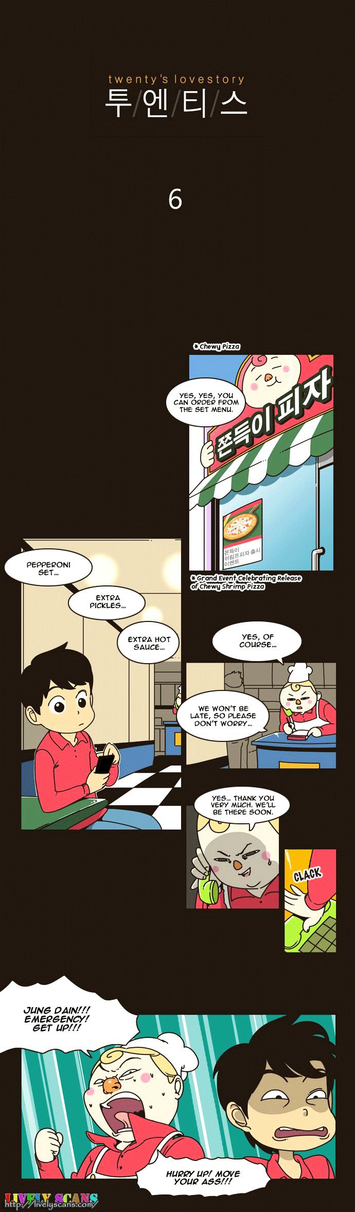 Twenty's Lovestory Chapter 6 page 8 - Chapter 6
