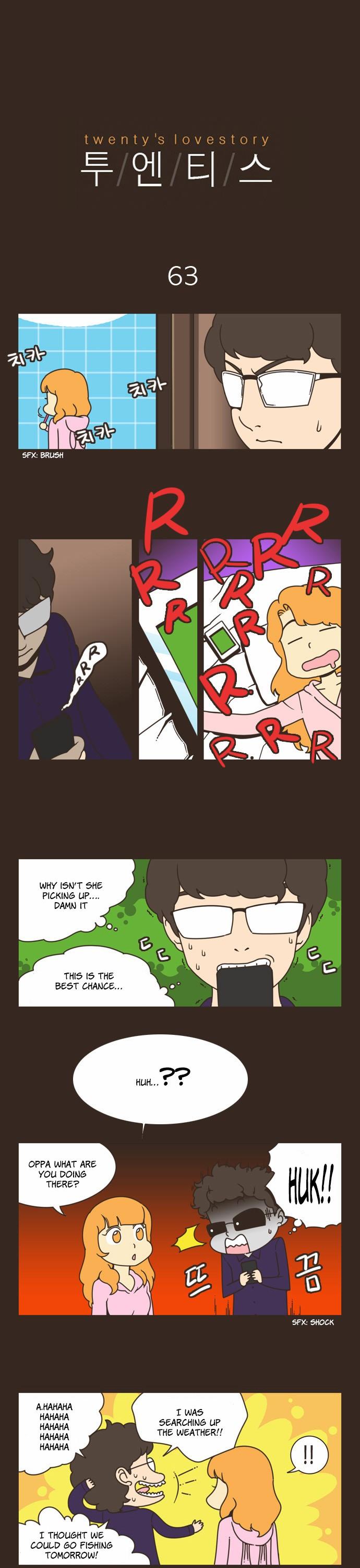 Twenty's Lovestory Chapter 63 page 1 - Chapter 63