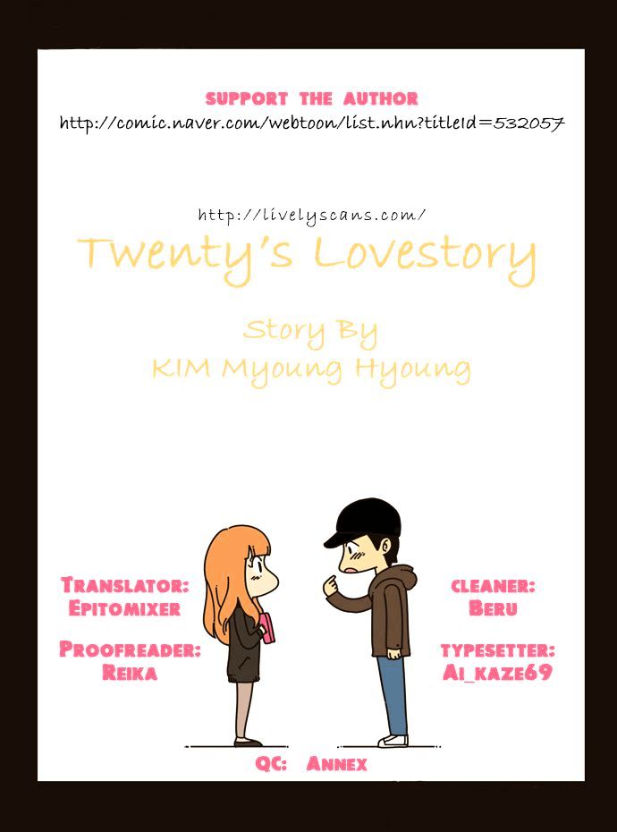 Twenty's Lovestory Chapter 9 page 1 - Chapter 9