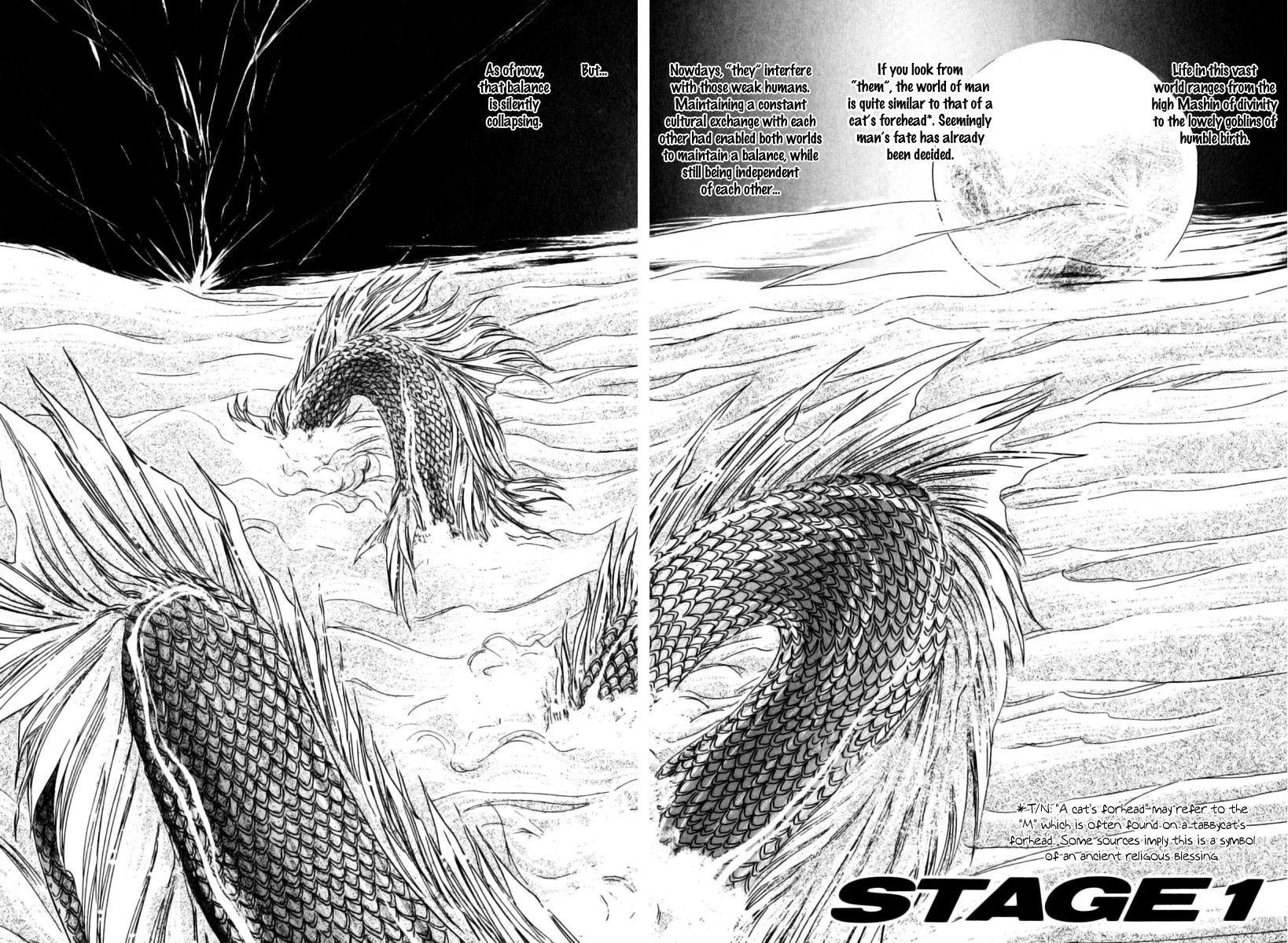Twin Cross Chapter 1 page 8 - Chapter 1 : STAGE 1