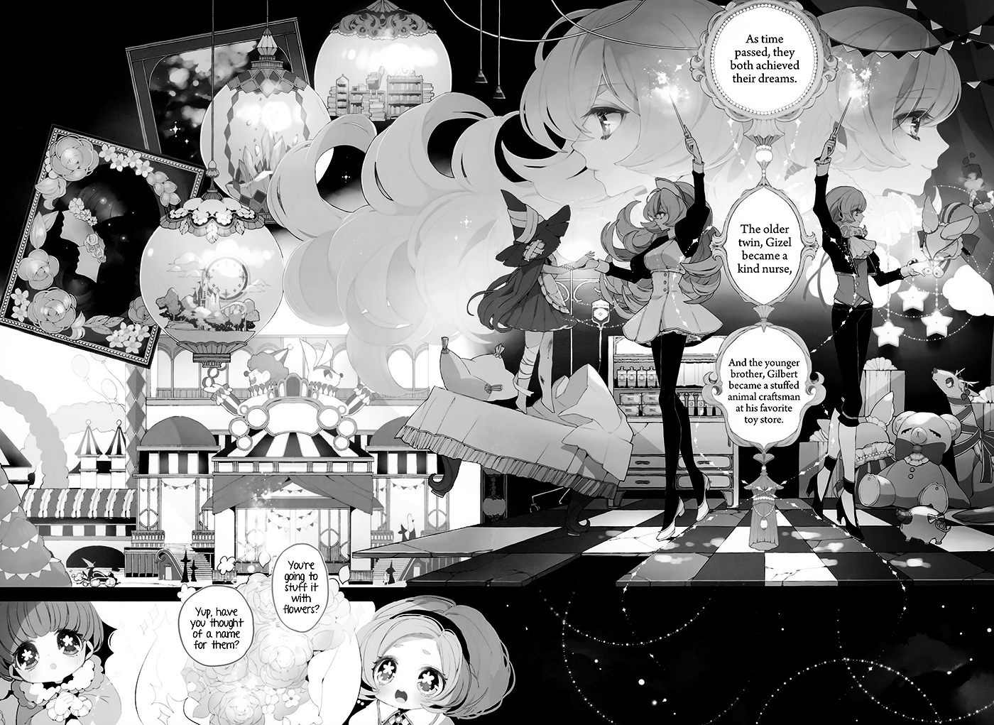 Twin Doll no Hakoniwa Chapter 1 page 9 - Chapter 1 : Sew.1