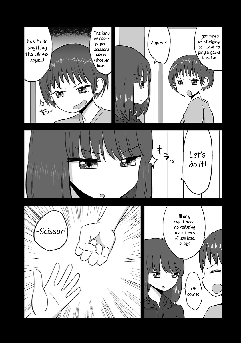 Twin Sisters Chapter 1 page 2 - Chapter 1: The Kind of Rock-Paper-Scissors Where You Have to do Anything the Winner Says if You Lose