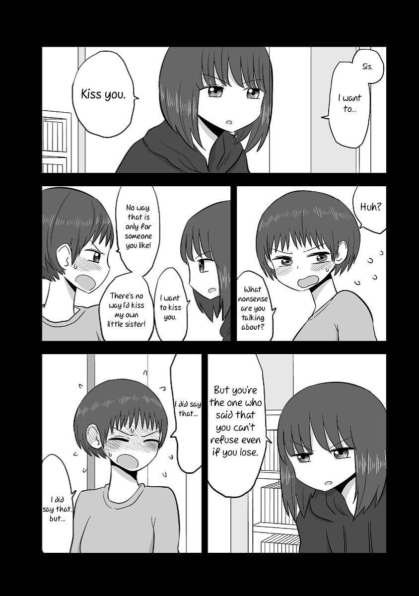 Twin Sisters Chapter 1 page 4 - Chapter 1: The Kind of Rock-Paper-Scissors Where You Have to do Anything the Winner Says if You Lose