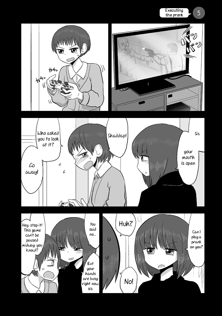 Twin Sisters Chapter 2 page 4 - Chapter 2: Prank Attempt