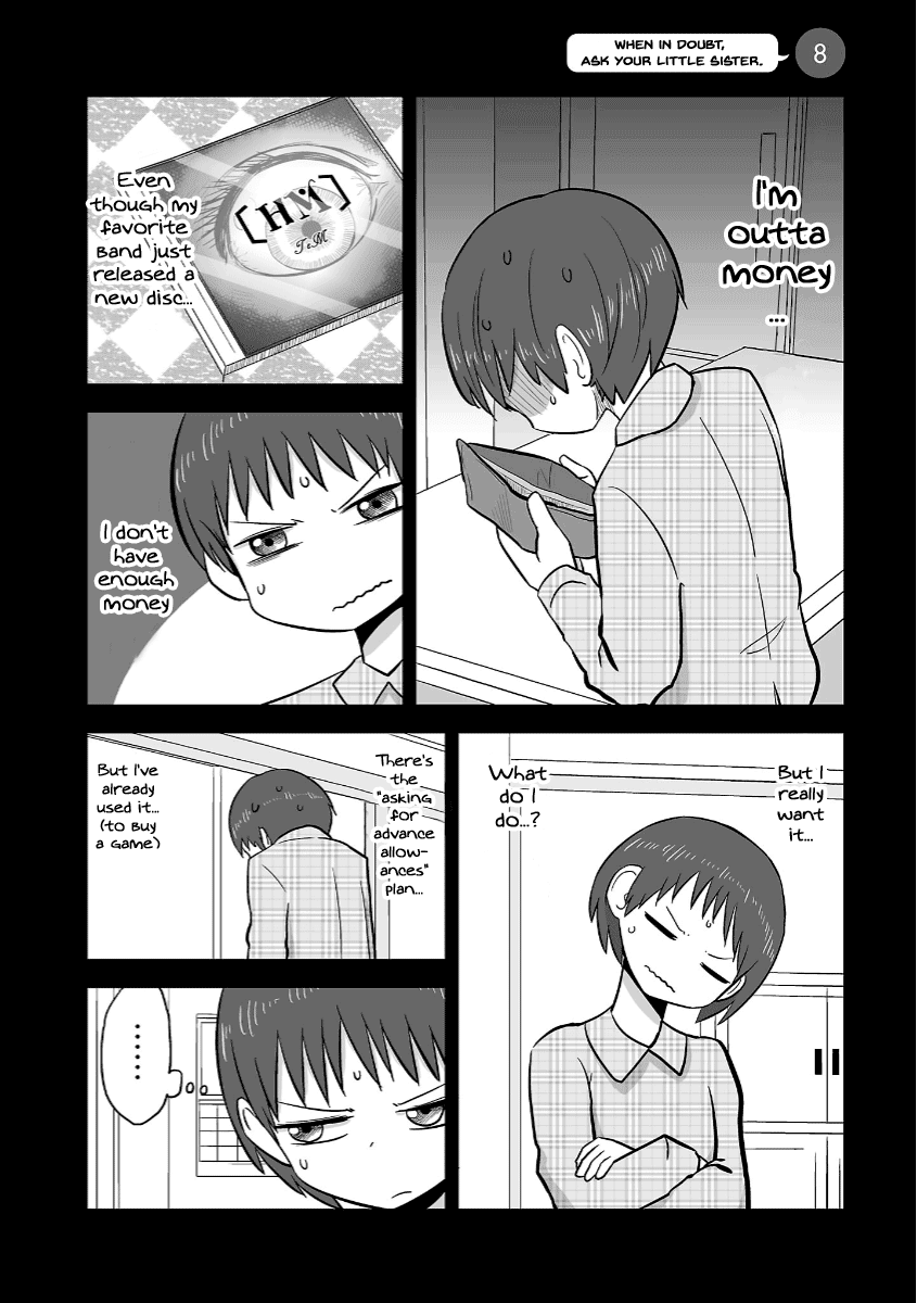 Twin Sisters Chapter 3 page 1 - Chapter 3: When in Doubt, Ask Your Little Sister