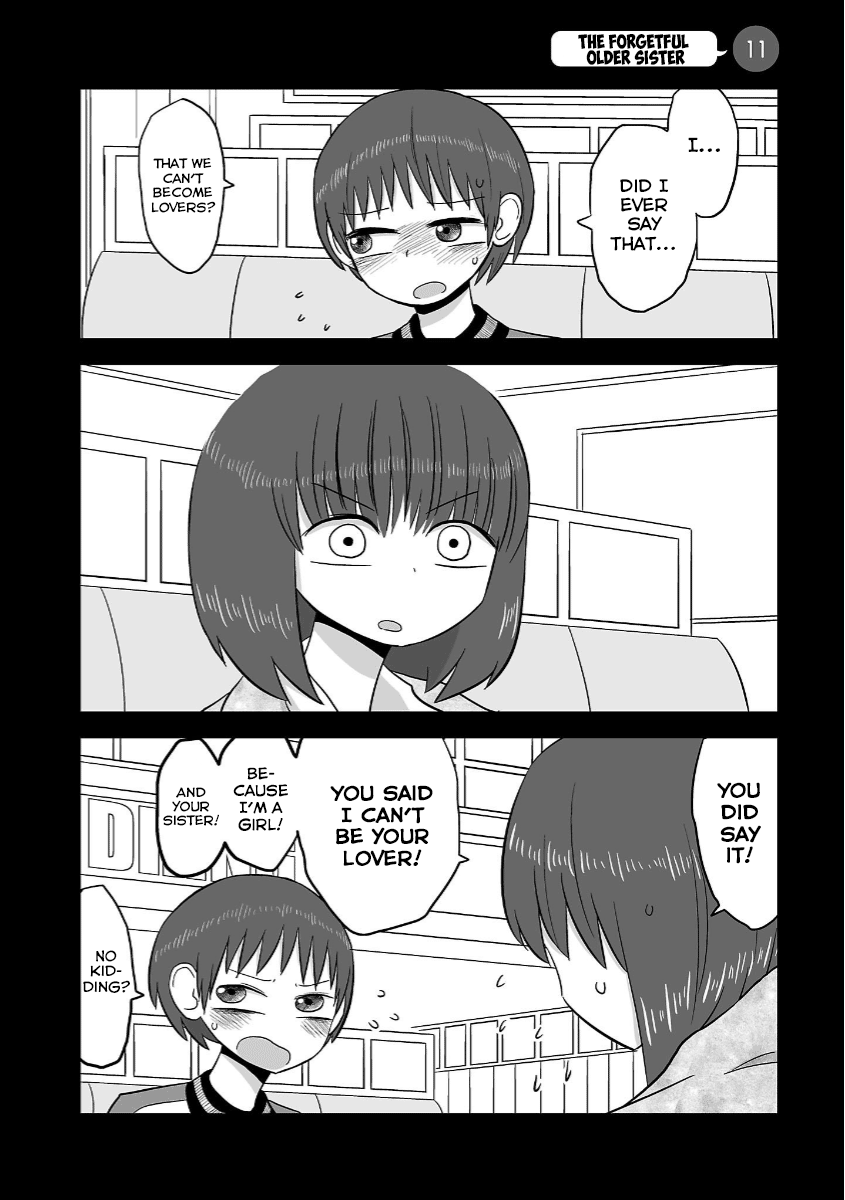 Twin Sisters Chapter 3 page 11 - Chapter 3: When in Doubt, Ask Your Little Sister