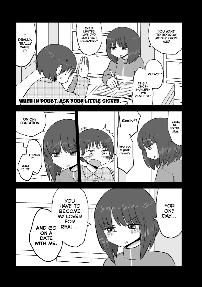 Twin Sisters Chapter 3 page 2 - Chapter 3: When in Doubt, Ask Your Little Sister