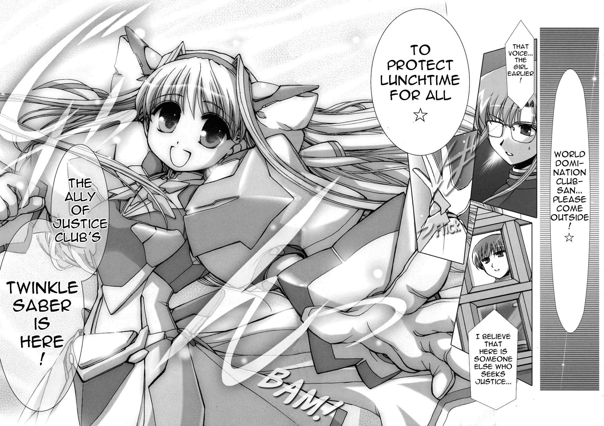 Twinkle Saber Nova Chapter 1 page 46 - Chapter 1: The Ally of Justice Starts Now