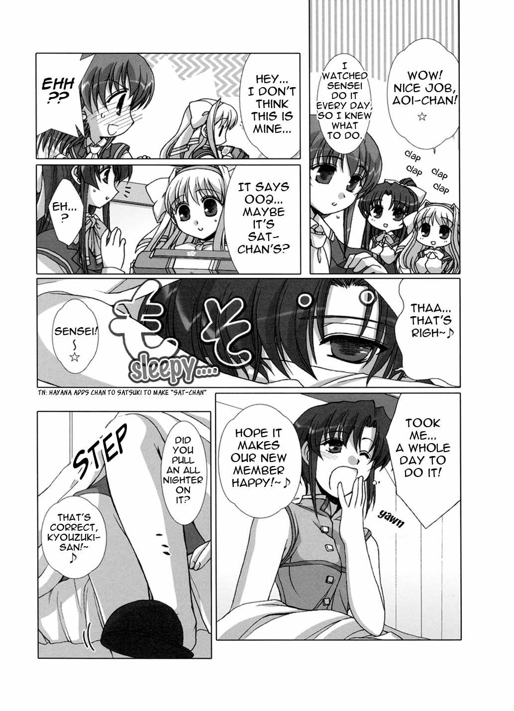 Twinkle Saber Nova Chapter 2 page 20 - Chapter 2: New Member Has the Name of... "Blue Lightning"