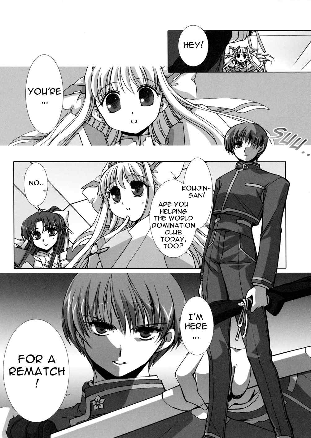 Twinkle Saber Nova Chapter 2 page 23 - Chapter 2: New Member Has the Name of... "Blue Lightning"
