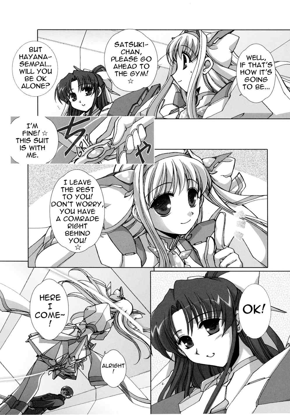 Twinkle Saber Nova Chapter 2 page 24 - Chapter 2: New Member Has the Name of... "Blue Lightning"
