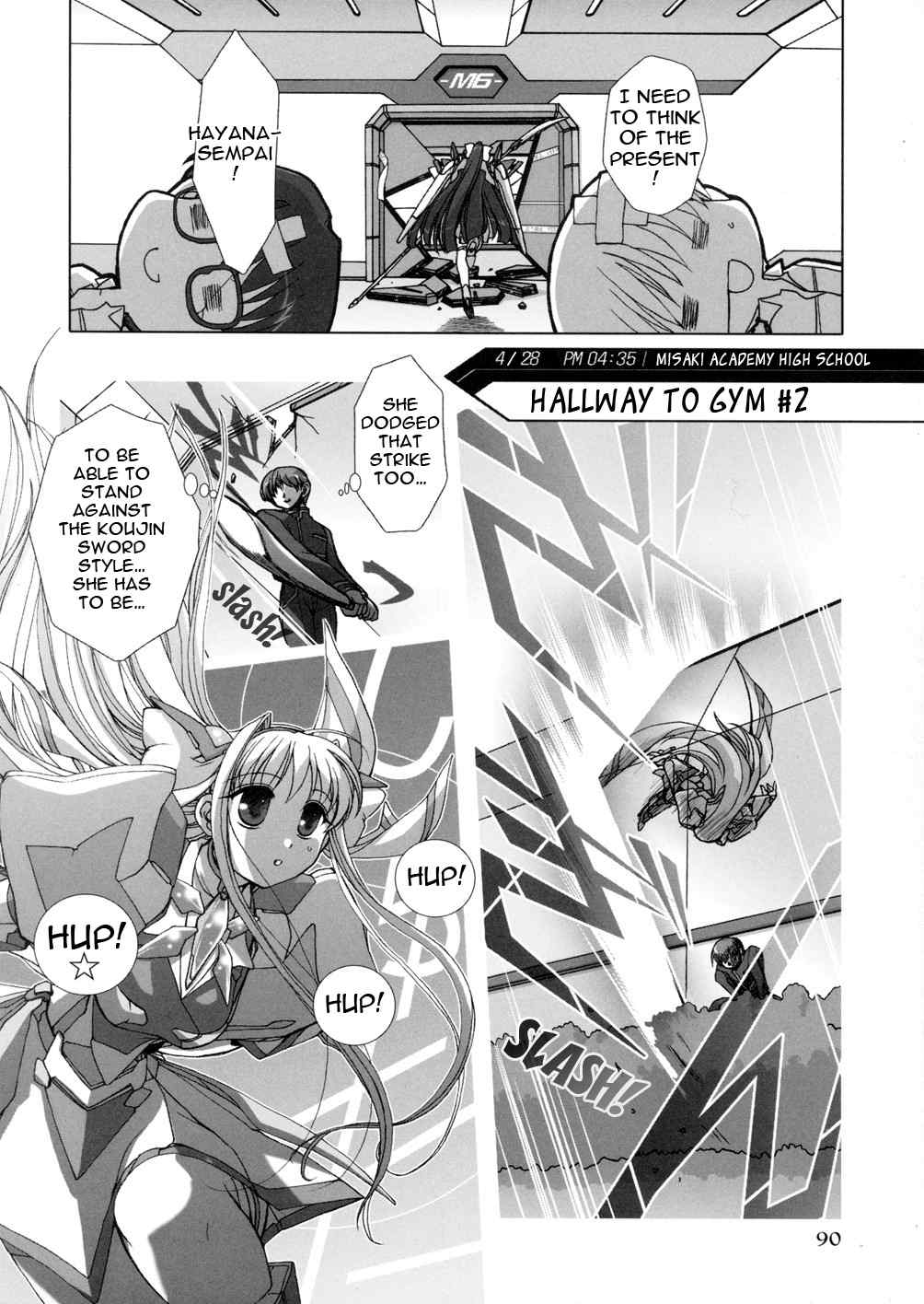 Twinkle Saber Nova Chapter 2 page 35 - Chapter 2: New Member Has the Name of... "Blue Lightning"