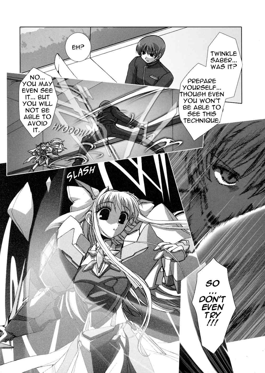 Twinkle Saber Nova Chapter 2 page 36 - Chapter 2: New Member Has the Name of... "Blue Lightning"