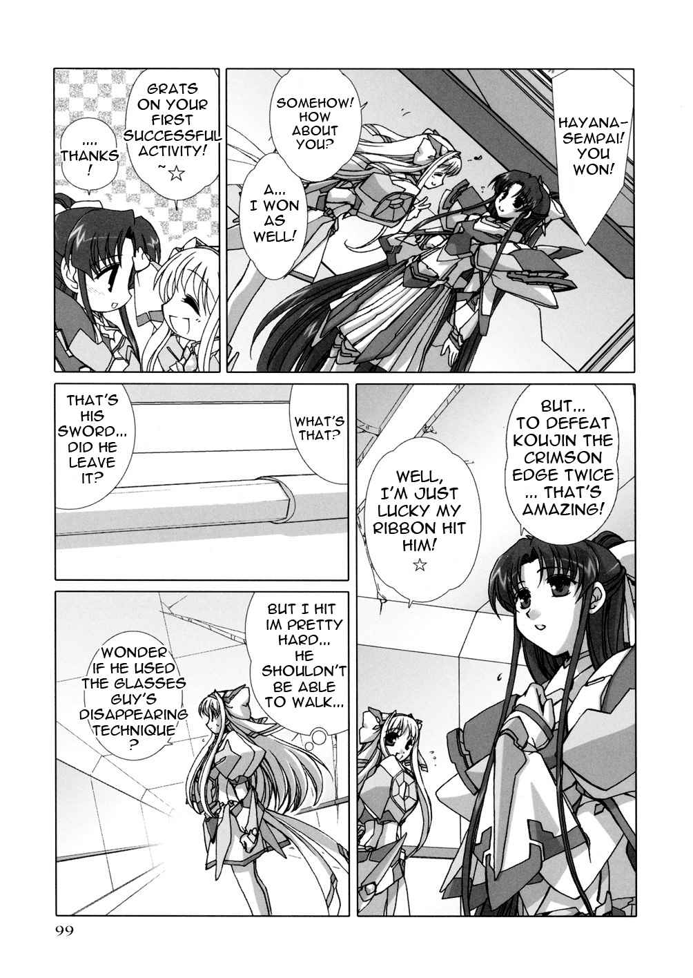 Twinkle Saber Nova Chapter 2 page 43 - Chapter 2: New Member Has the Name of... "Blue Lightning"