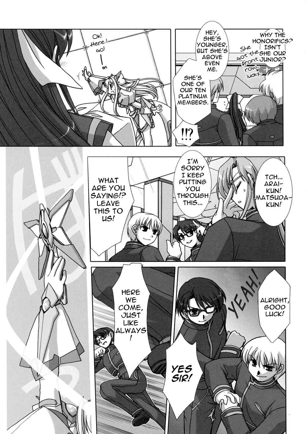 Twinkle Saber Nova Chapter 2 page 7 - Chapter 2: New Member Has the Name of... "Blue Lightning"