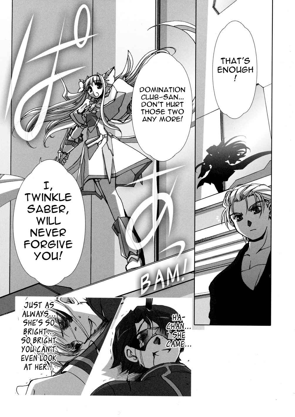 Twinkle Saber Nova Chapter 3 page 38 - Chapter 3: There Were a Lot of Newcomer In a Conquest Club.