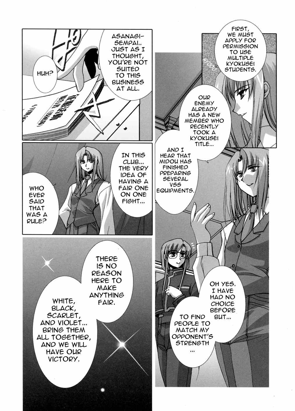 Twinkle Saber Nova Chapter 3 page 5 - Chapter 3: There Were a Lot of Newcomer In a Conquest Club.