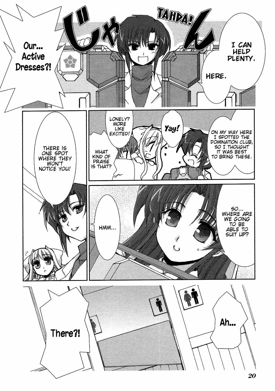 Twinkle Saber Nova Chapter 4 page 20 - Chapter 4: It is a Doughnut That Becomes an Important Focus.