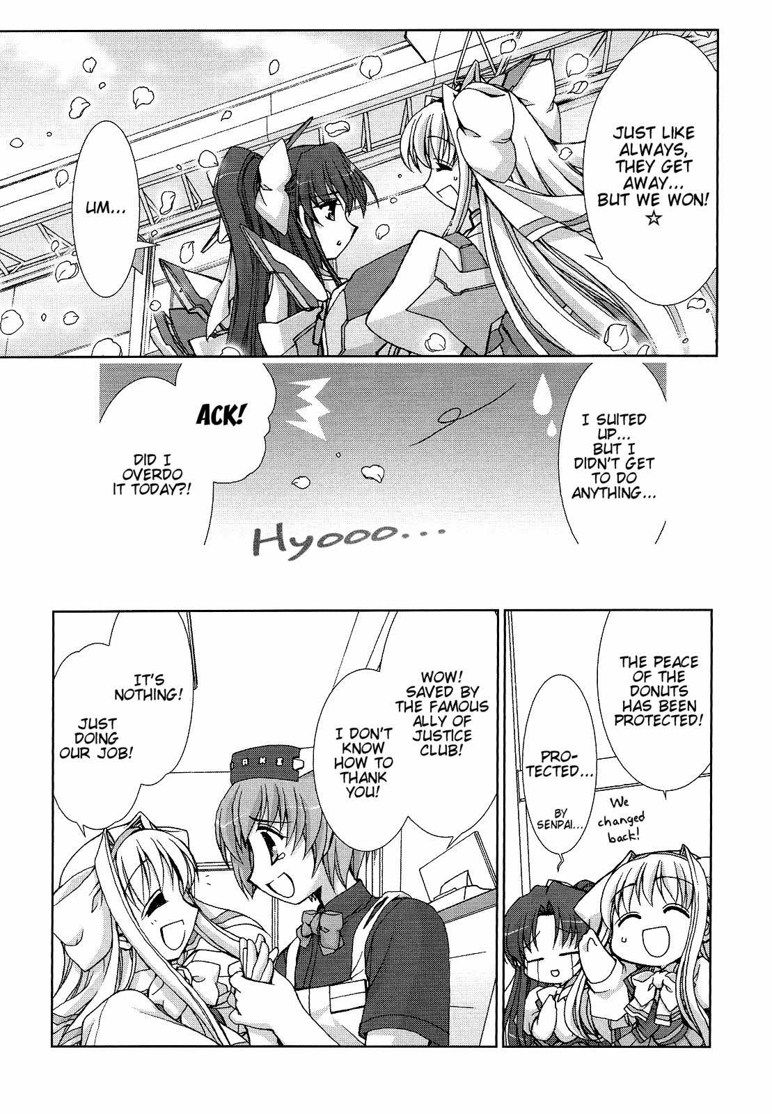 Twinkle Saber Nova Chapter 4 page 28 - Chapter 4: It is a Doughnut That Becomes an Important Focus.