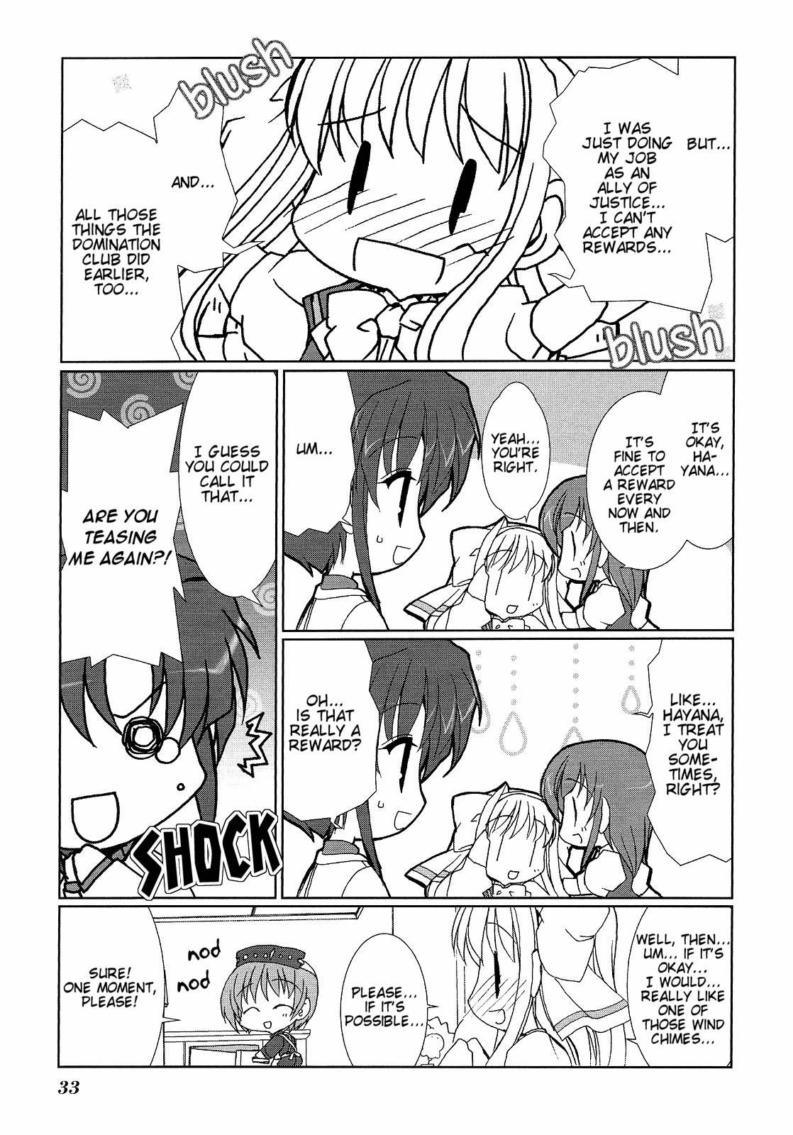 Twinkle Saber Nova Chapter 4 page 30 - Chapter 4: It is a Doughnut That Becomes an Important Focus.