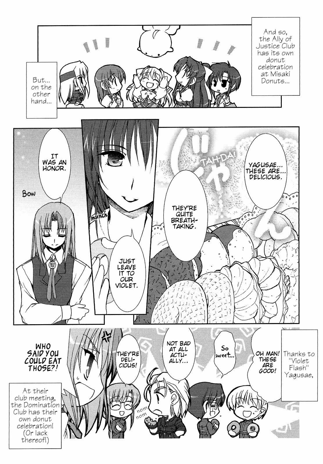 Twinkle Saber Nova Chapter 4 page 33 - Chapter 4: It is a Doughnut That Becomes an Important Focus.