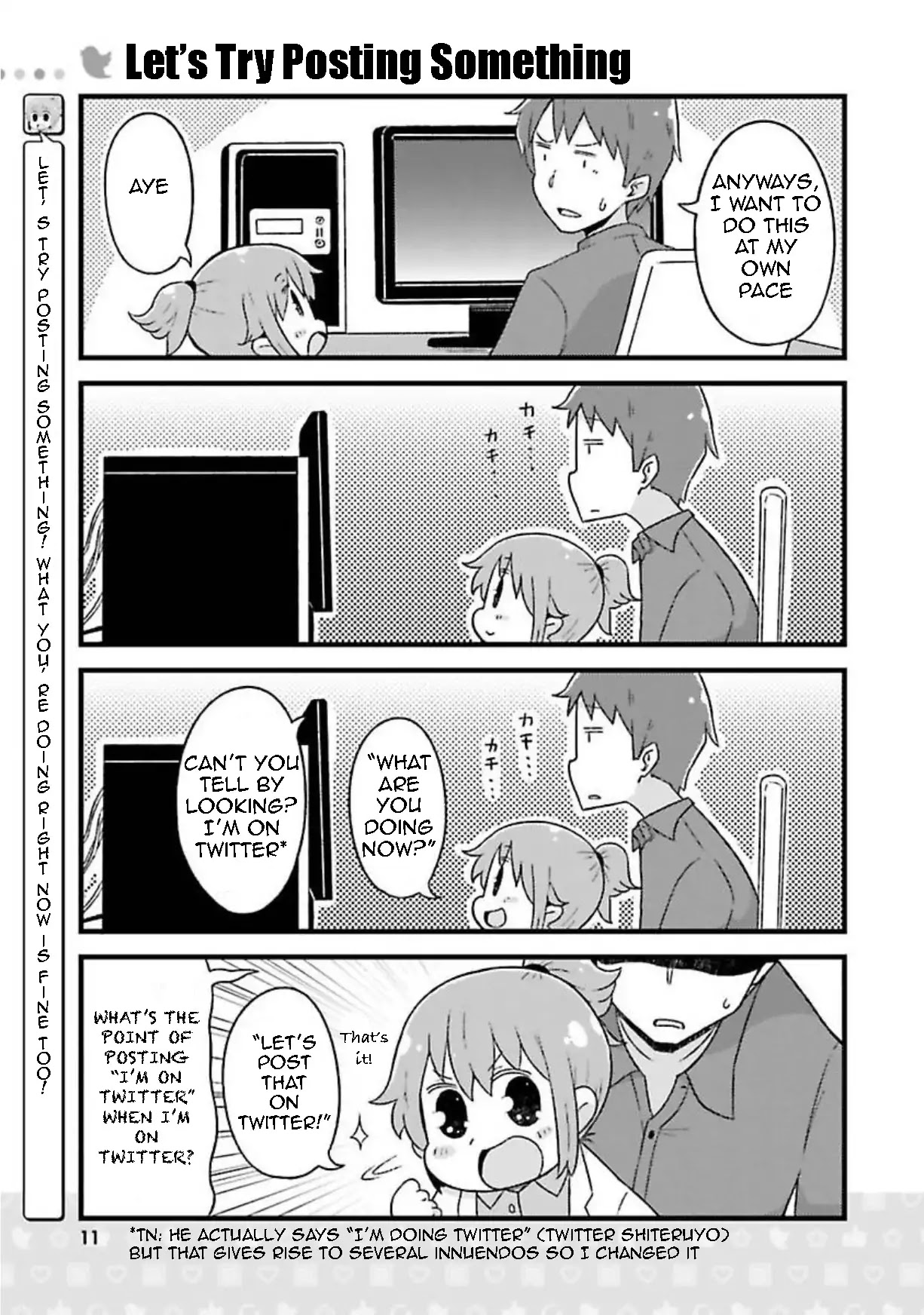 Twitter-san Chapter 1 page 11 - Chapter 1: "Twitter-san"