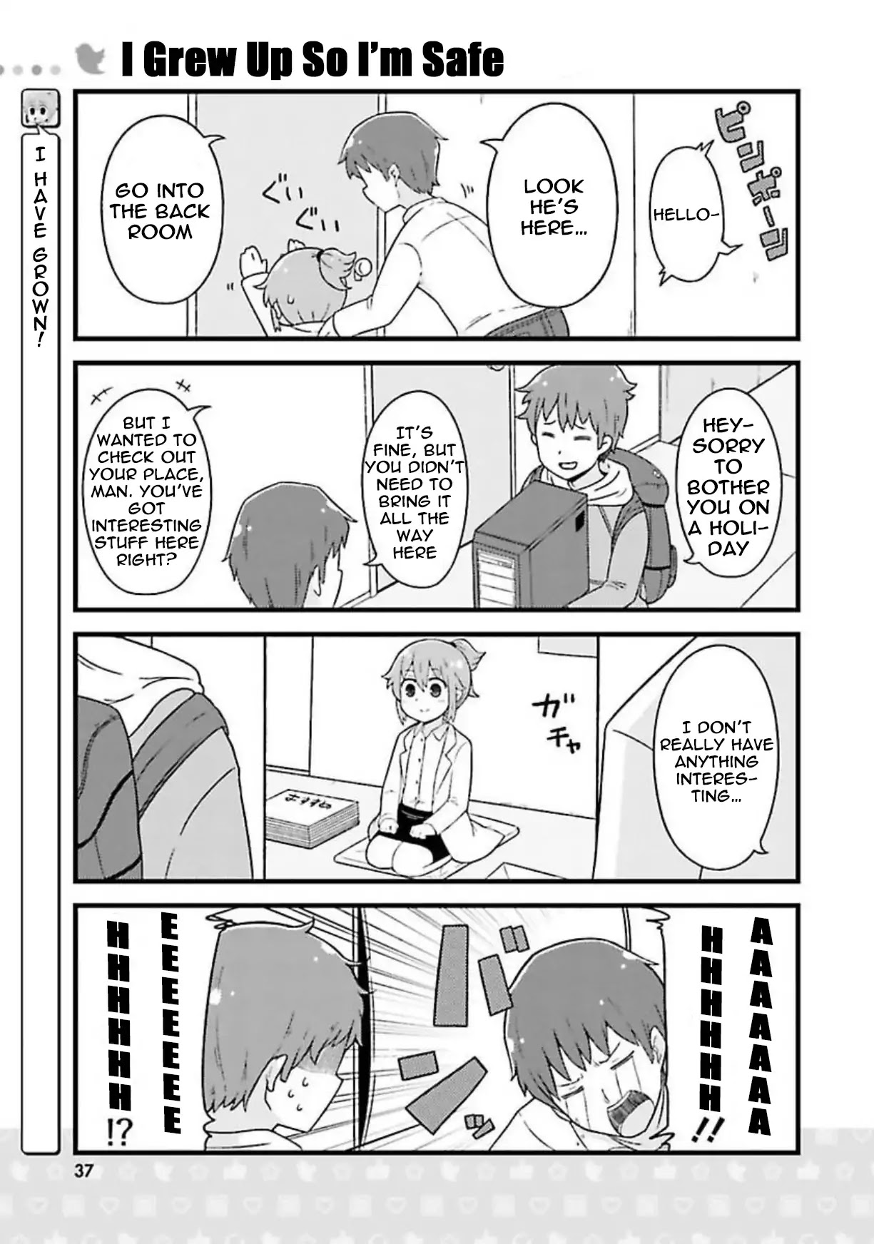 Twitter-san Chapter 3 page 6 - Chapter 3: A Visitor Arrives